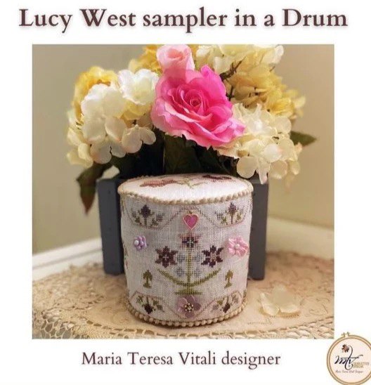 Lucy West Drum - Cross Stitch Pattern