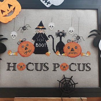 Foto Di Gruppo Halloween - Cross Stitch Pattern