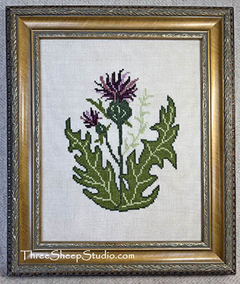 Scottish Thistle - Cross Stitch Pattern