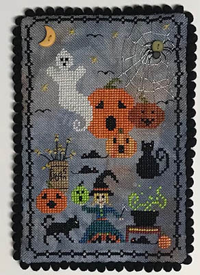 Pumpkin Potion - Cross Stitch Pattern