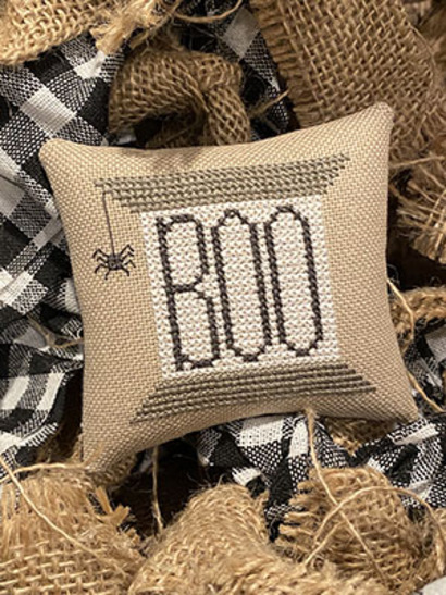 Boo Spool - Cross Stitch Pattern