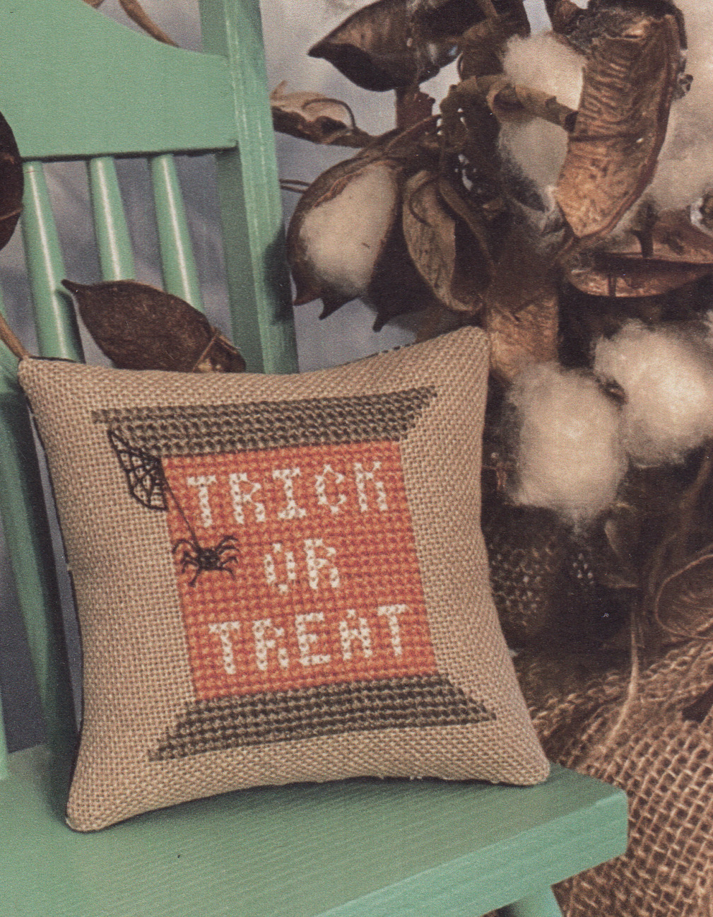 Trick Or Treat Spool - Cross Stitch Pattern
