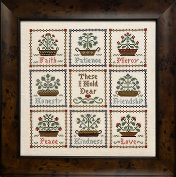 These I Hold Dear - Cross Stitch Pattern 