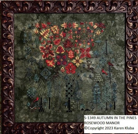 Autumn In The Pines - Cross Stitch Pattern 