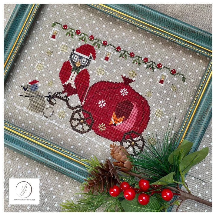 Christmas Ride - Cross Stitch Pattern