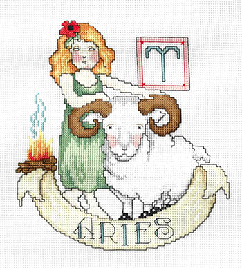 Aries - Cross Stitch Pattern 