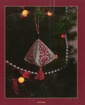 Teardrop Hearts - Cross Stitch Pattern 