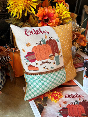 Memorable Months October - Cross Stitch Pattern 