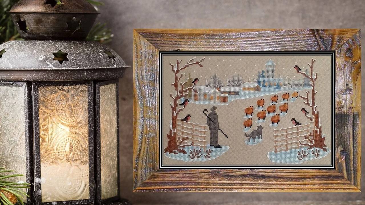 Serenity Of Winter - Cross Stitch Pattern  