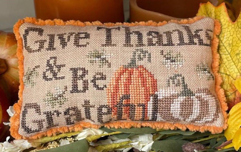 Time To Be Grateful - Cross Stitch Pattern 