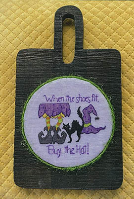 When The Shoe Fit - Halloween Cross Stitch Pattern 