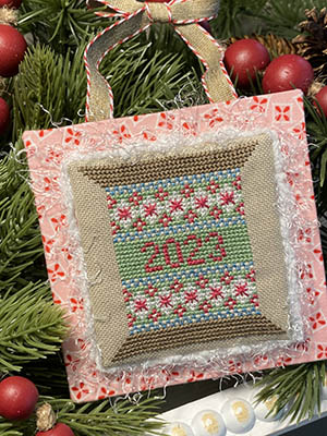 Vintage Christmas 2023 Ornament - Cross Stitch Pattern 