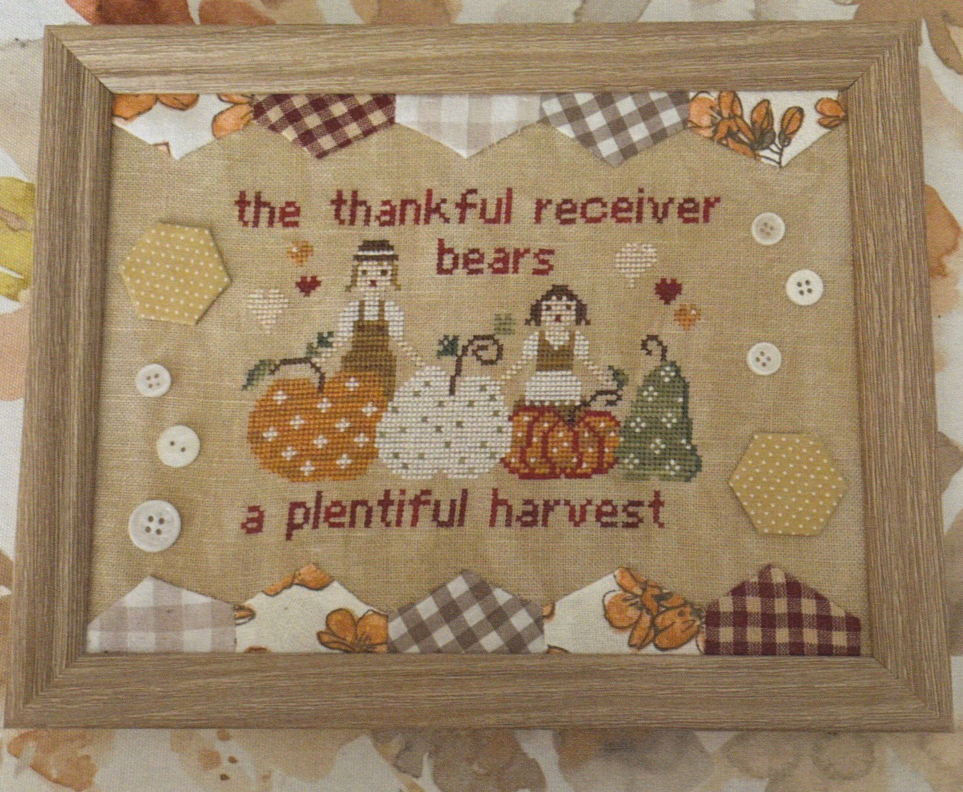 Thankful Receiver - Cross Stitch Pattern