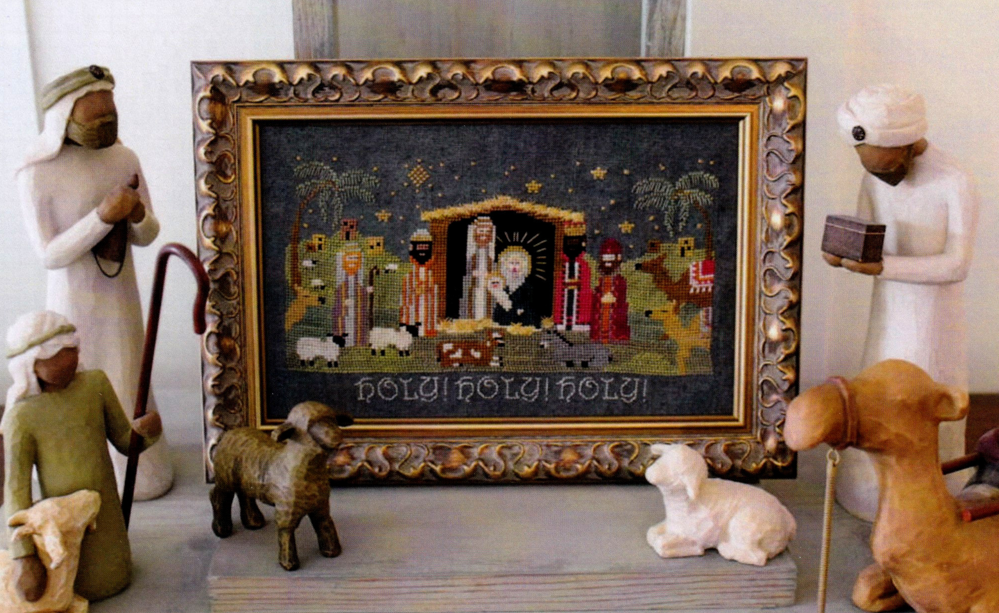 Holy! Holy! Holy! - Christmas Cross Stitch Pattern