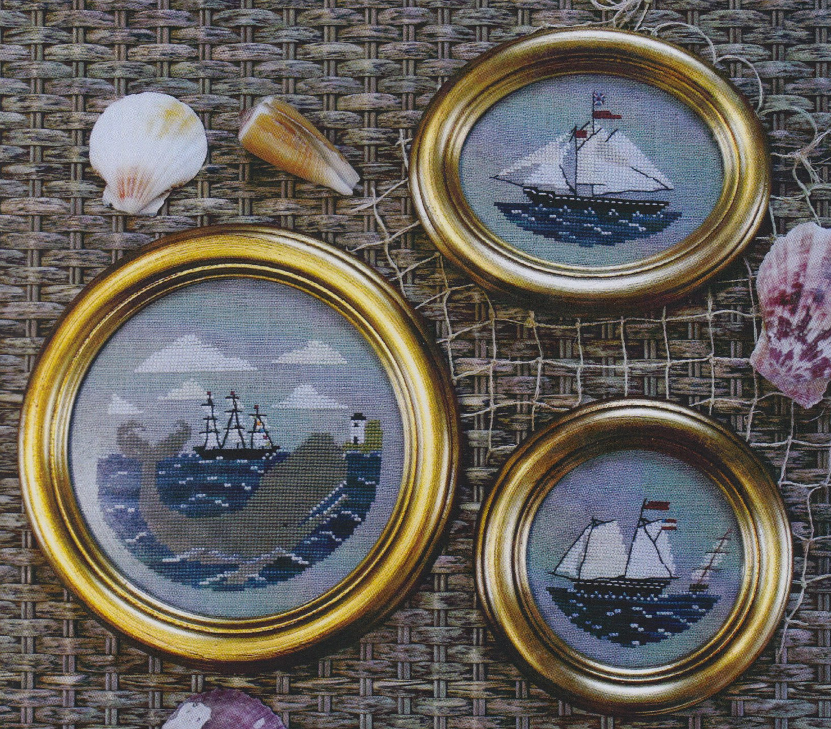 Windflower And The Whale - Cross Stitch Pattern