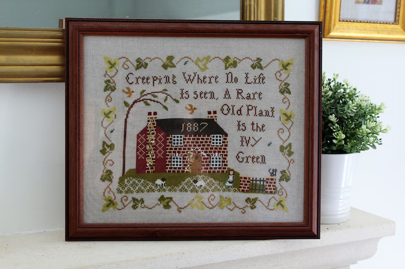 Ivy Green - Cross Stitch Pattern