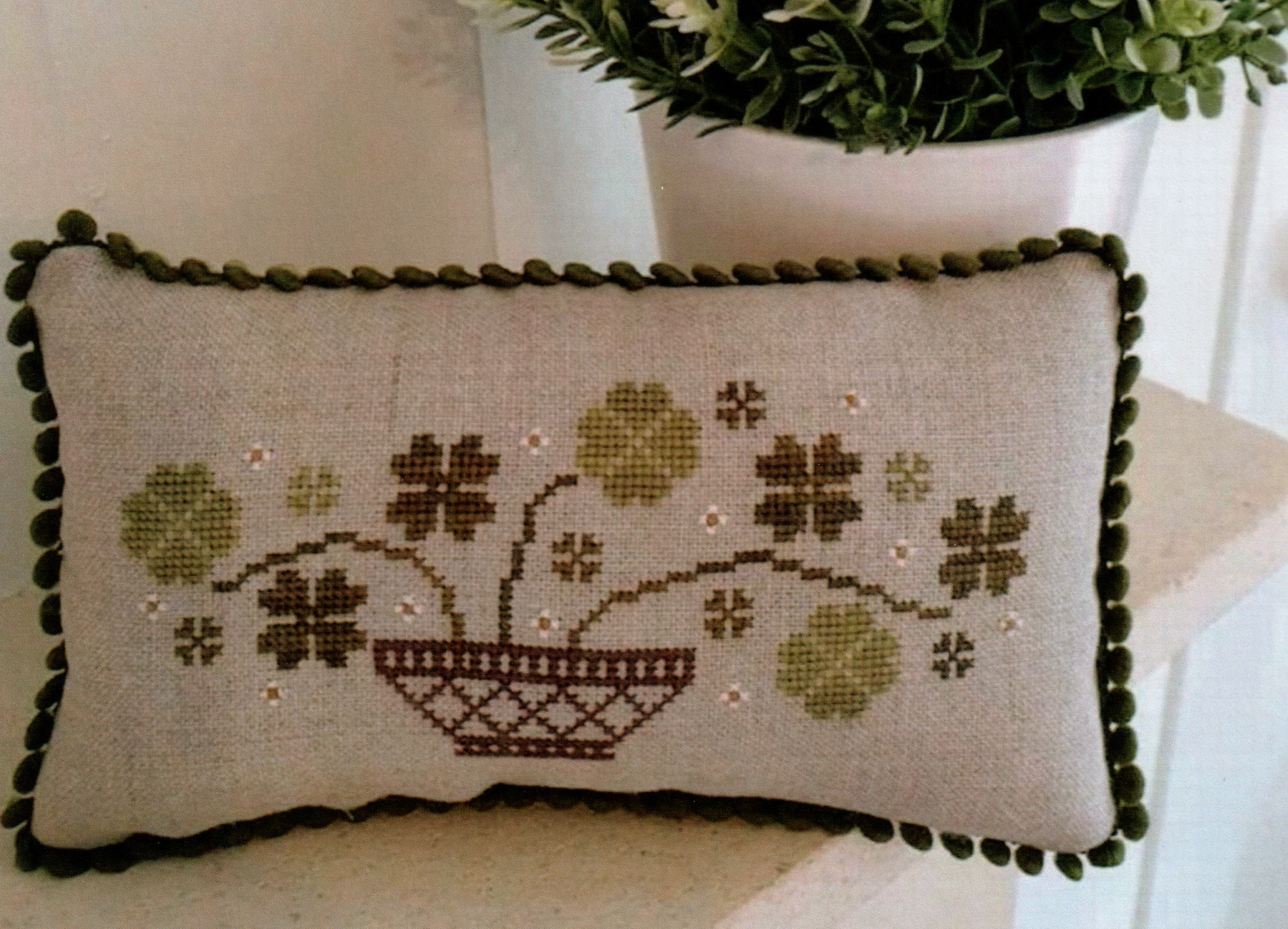 March Basket - Cross Stitch Pattern
