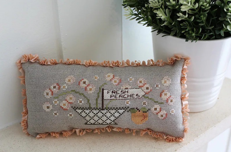 August Basket - Cross Stitch Pattern