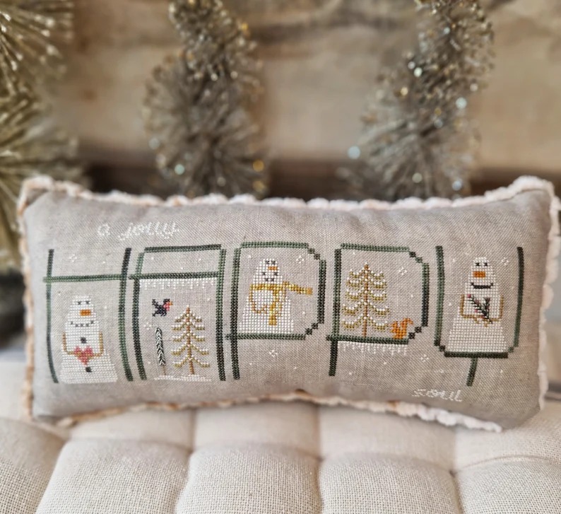 Jolly Happy Soul - Winter Cross Stitch Pattern