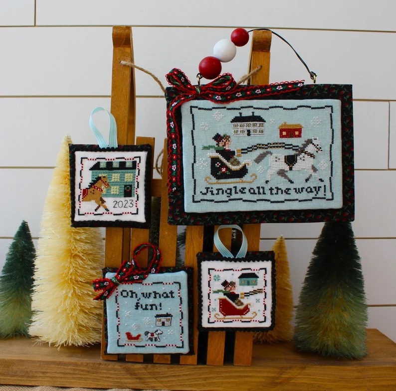 Jingle All The Way - Christmas Cross Stitch Pattern