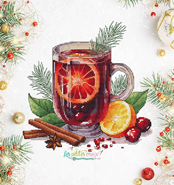 Hot Wine - Cross Stitch Pattern 