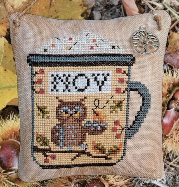 Months In A Mug - November - Cross Stitch Pattern 