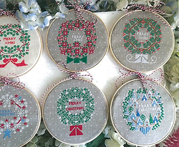 Ghirlande Di Natale - Christmas Cross Stitch Pattern