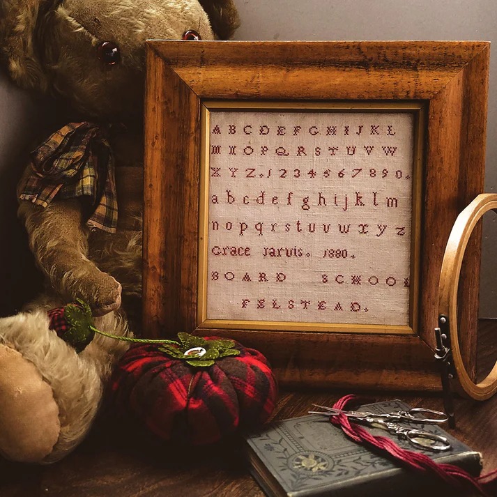 Grace Jarvis Sampler 1880 - Cross Stitch Pattern 