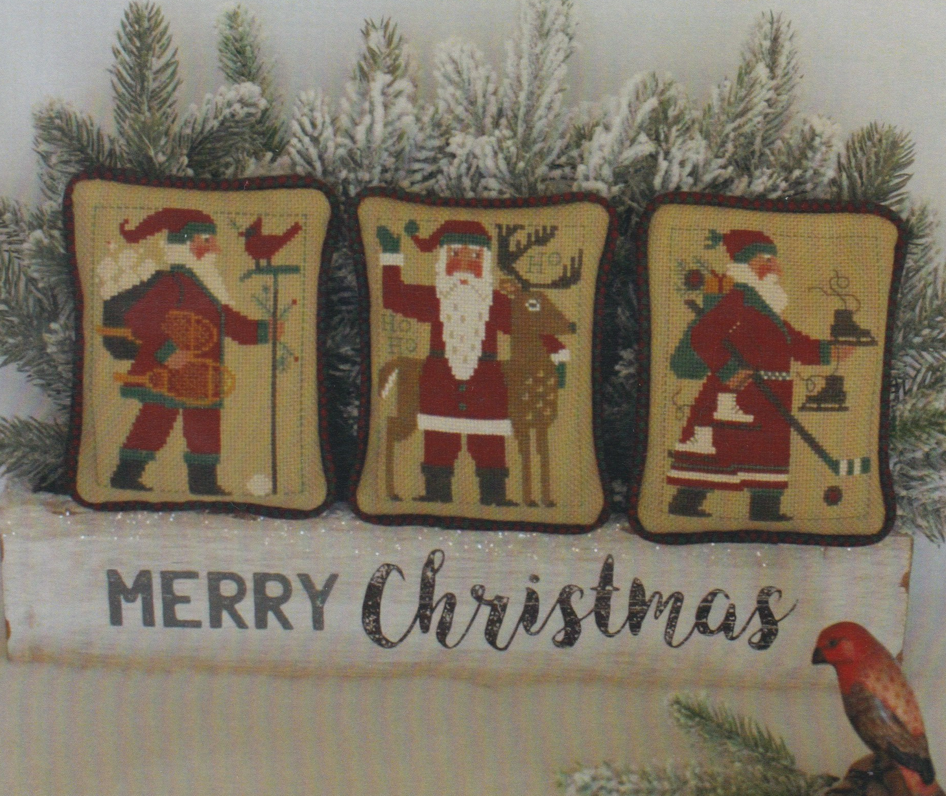 Santas Revisited XI - Cross Stitch Pattern