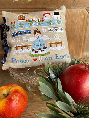 Peace On Earth - Christmas Cross Stitch Pattern