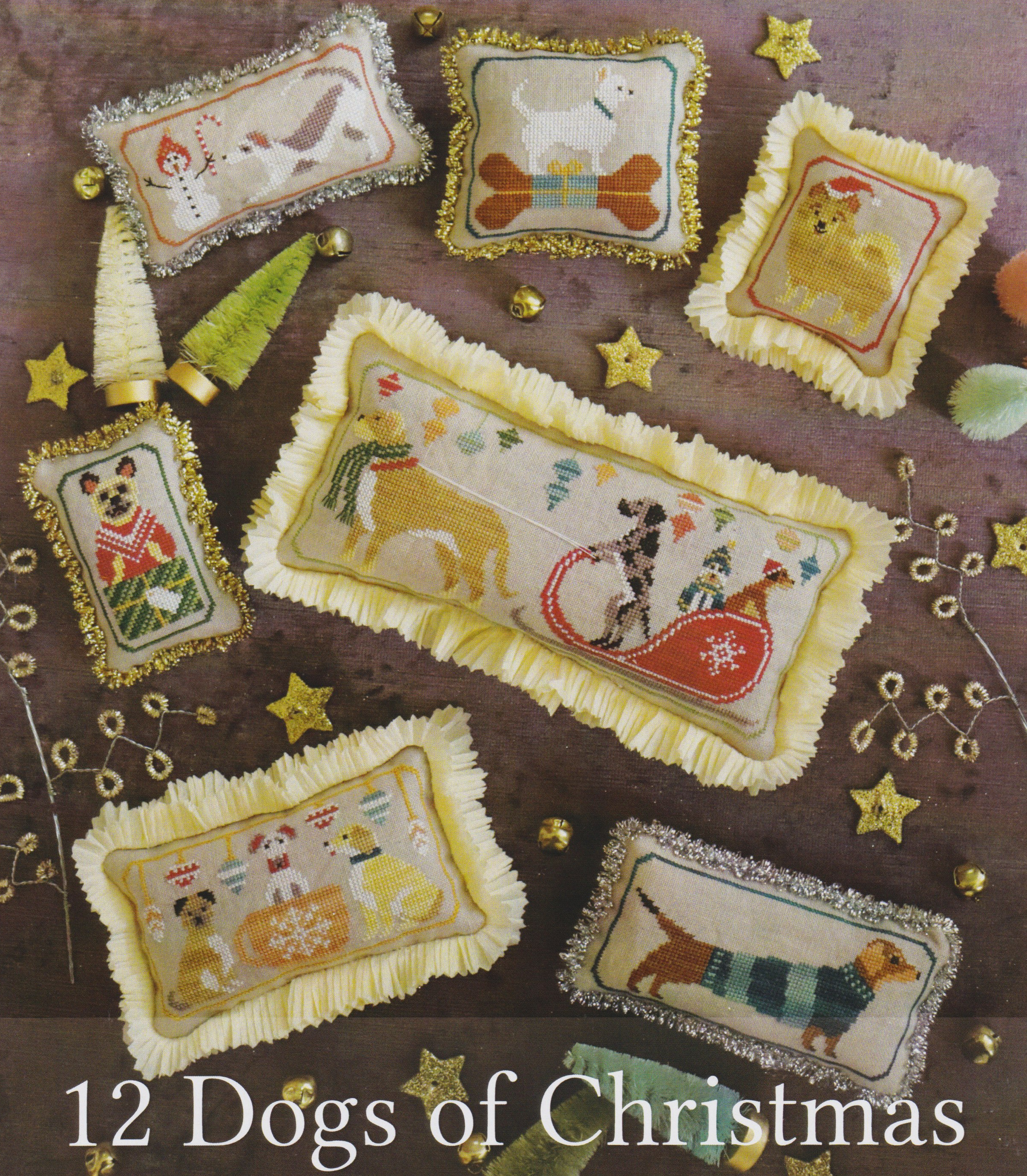 12 Dogs Of Christmas - Cross Stitch Pattern