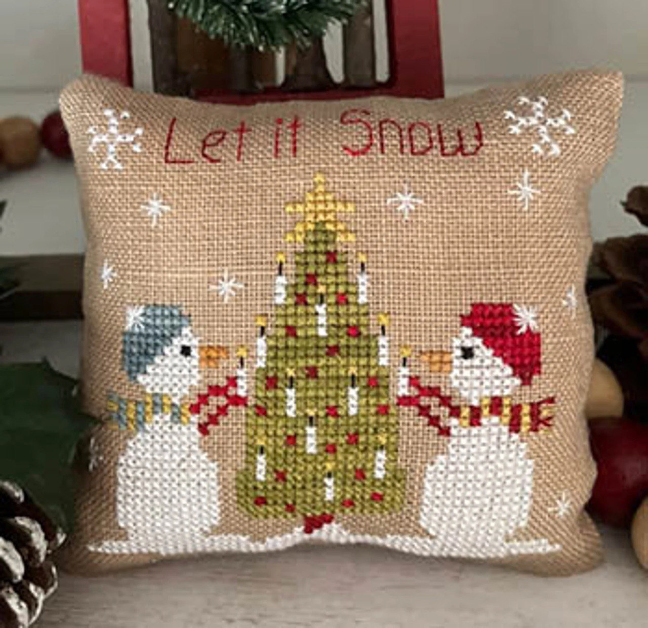 Let It Snow - Christmas Cross Stitch Pattern