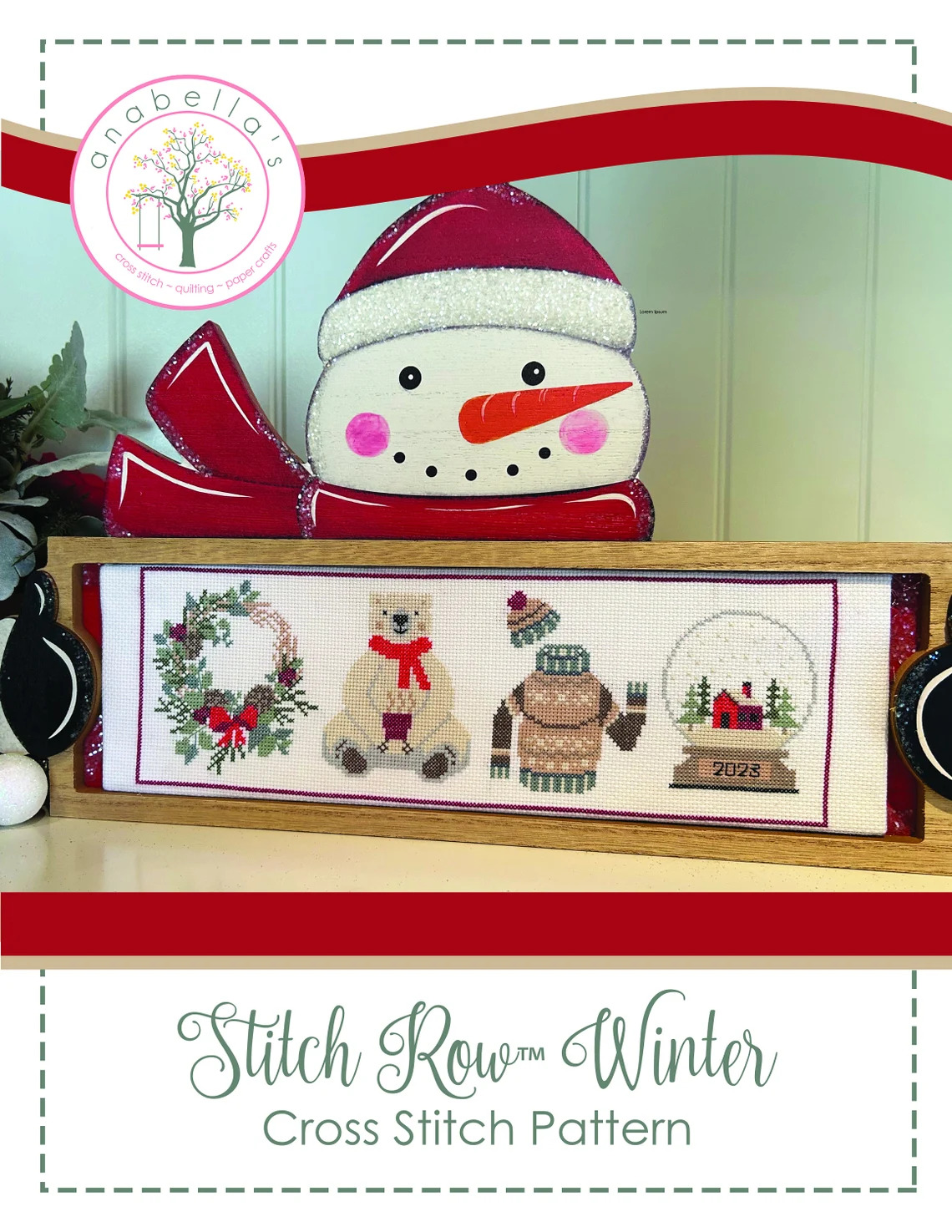 Stitch Rows Winter - Cross Stitch Pattern