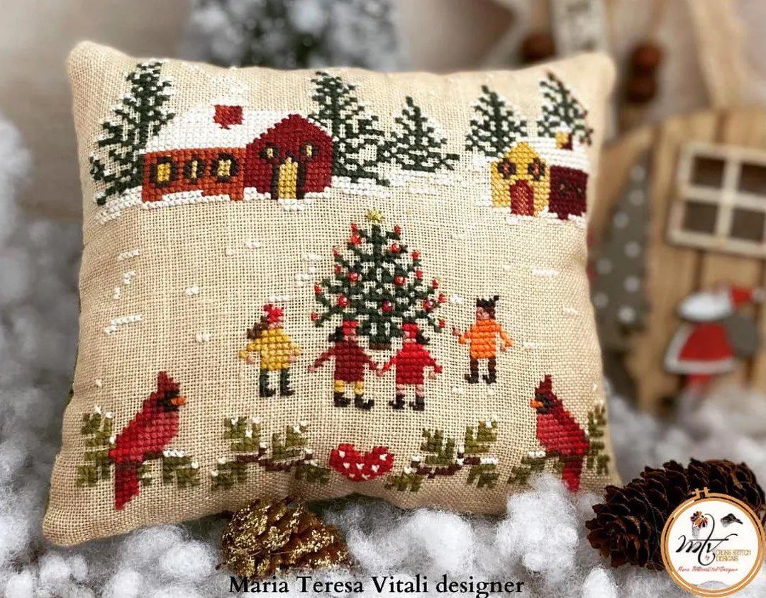 Eve Of Joy - Christmas Cross Stitch Pattern