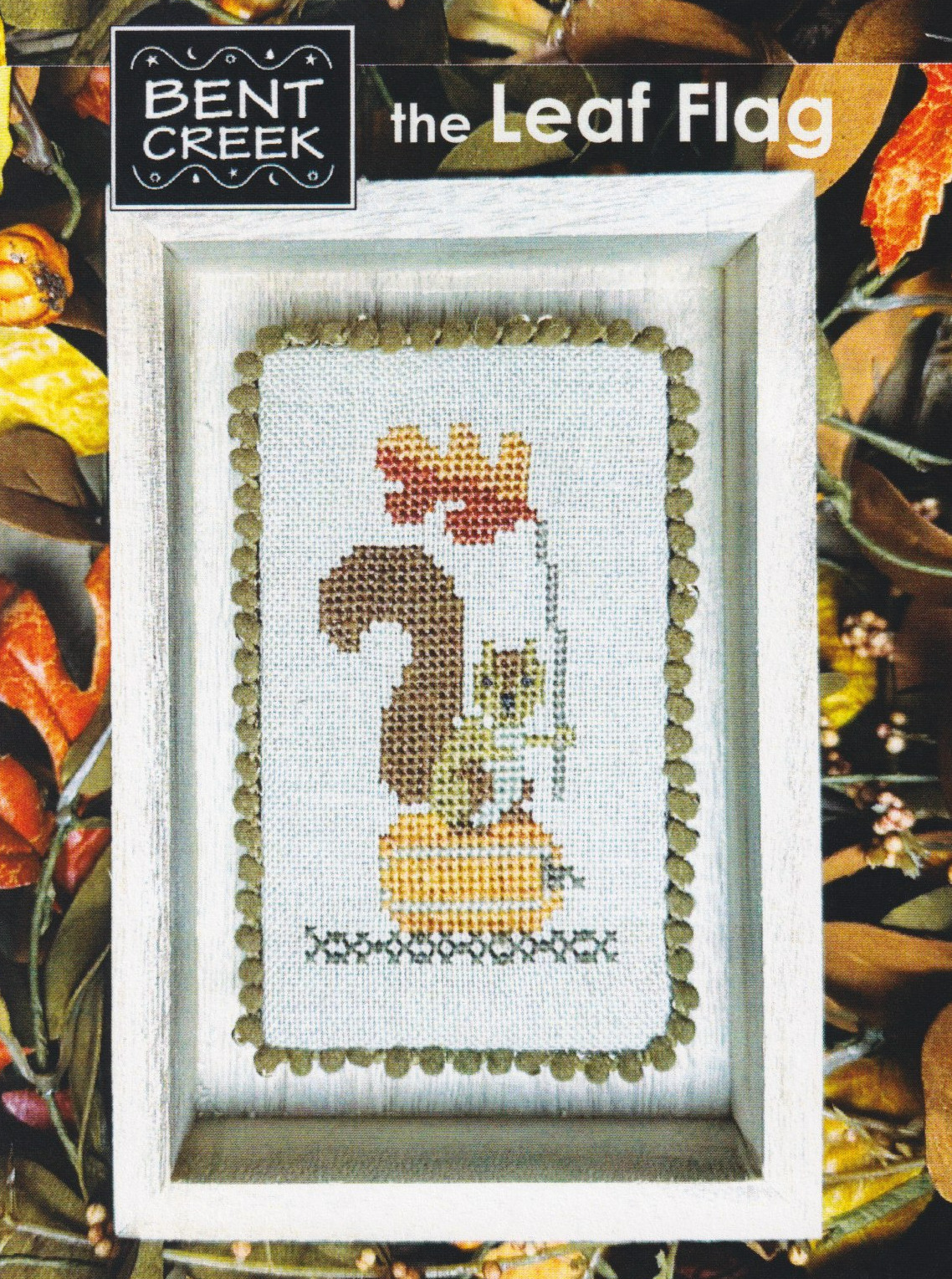 Leaf Flag - Cross Stitch Pattern 