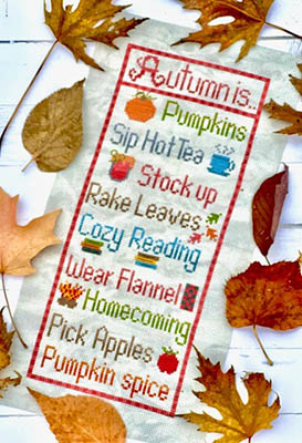 Aspects Of Autumn - Cross Stitch Pattern