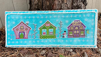 Sugar Plum Lane - Christmas Cross Stitch Pattern
