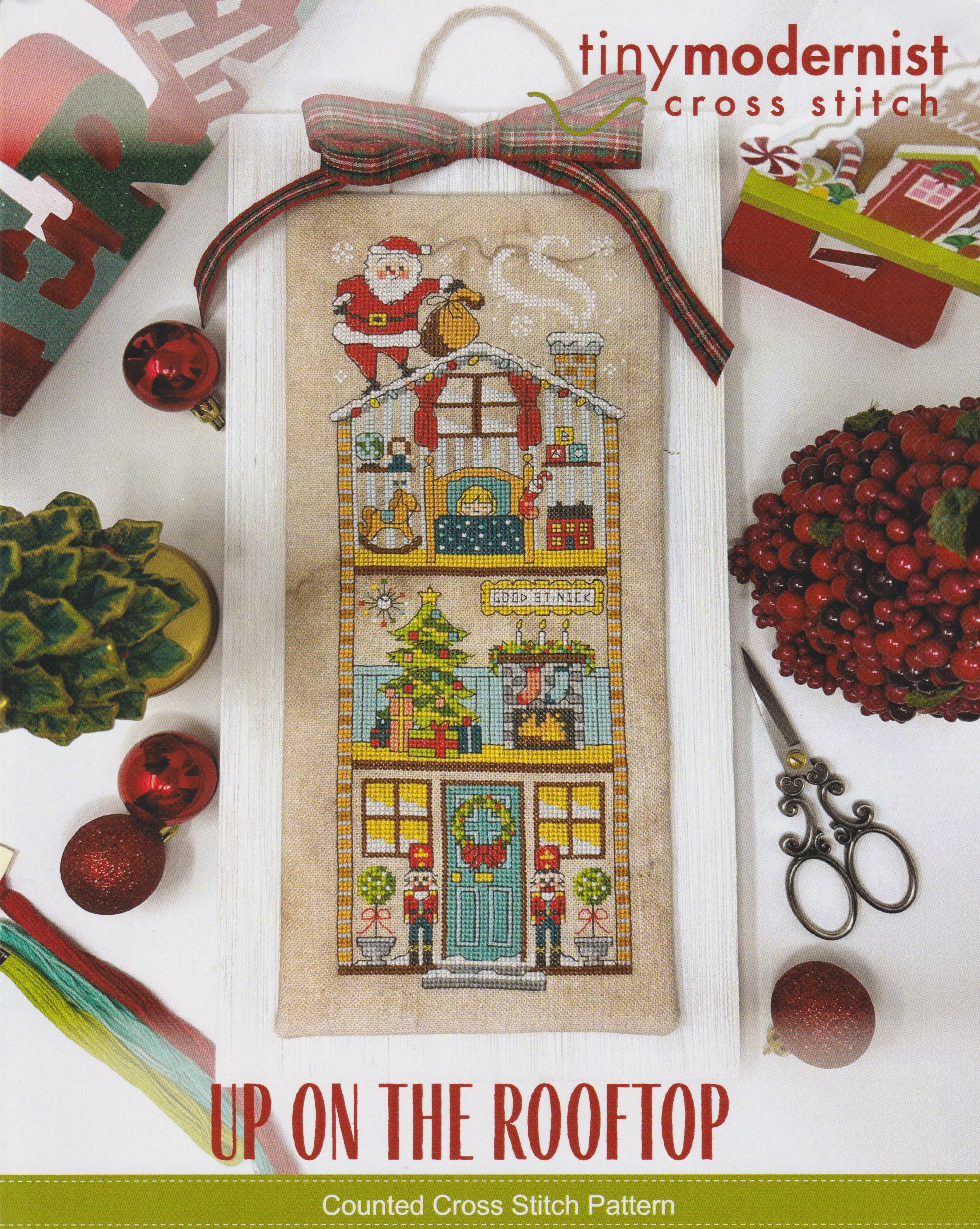 Up On The Rooftop - Cross Stitch Pattern