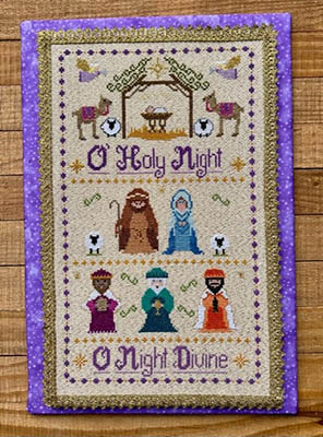 O Holy Night - Christmas Cross Stitch Pattern