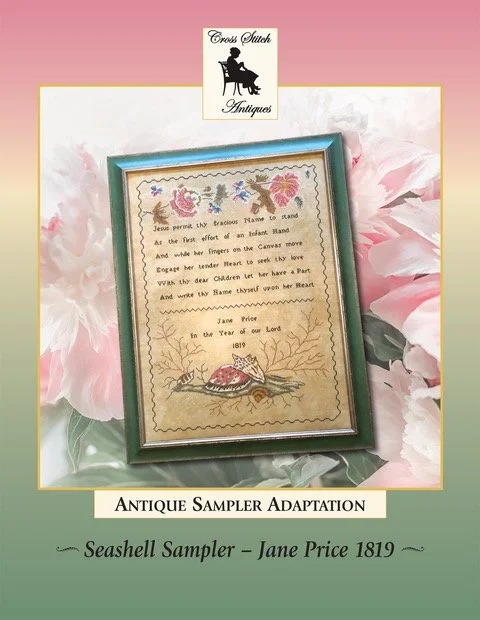 Seashell Sampler - Jane Price1819 - Cross Stitch Pattern