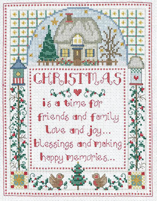 Christmas Welcome - Cross Stitch Pattern