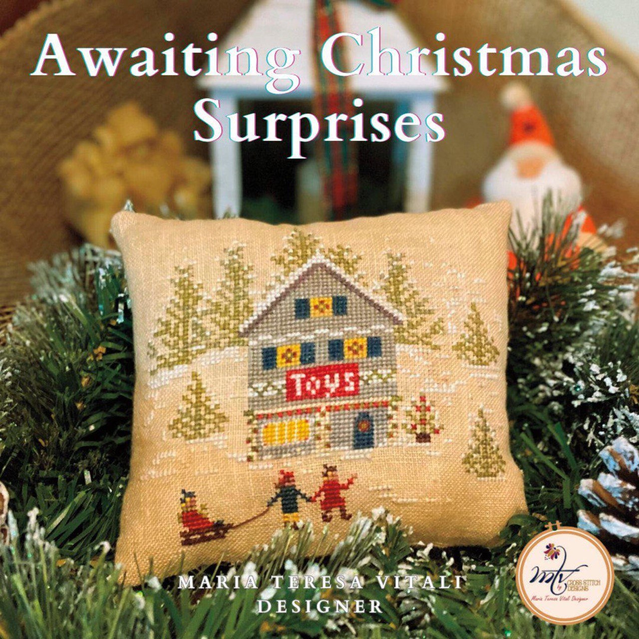 Awaiting Christmas Surprises - Cross Stitch Pattern