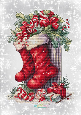 Waiting For Christmas - Cross Stitch Pattern