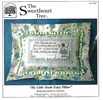My Little Tooth Fairy Pillow - Cross Stitch Pattern