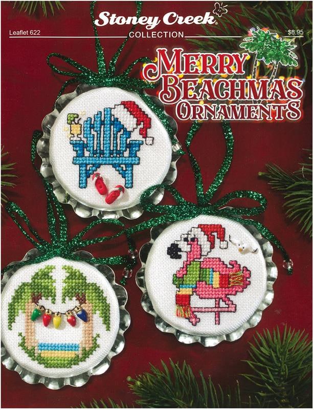 Merry Beachmas Ornaments - Cross Stitch Pattern