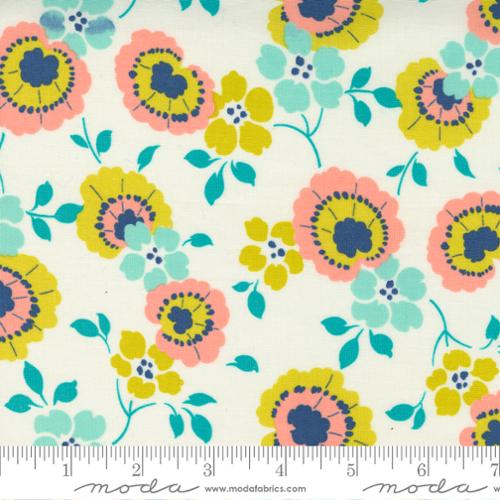 Morning Light Cloud Blossom - Pansy - Quilt Fabric