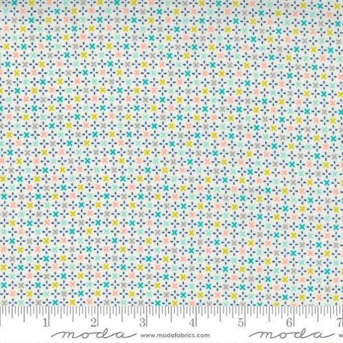 Morning Light Cloud Blossom - Beds And Borders - Fabric