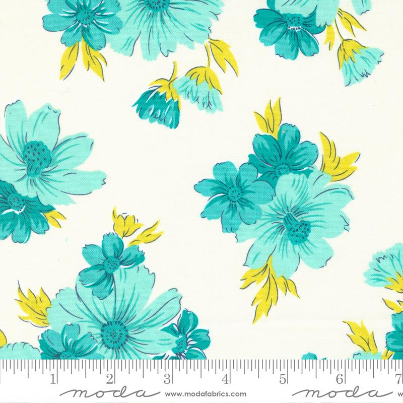 Wildflower Florals - Cloud Pon - Quilt Fabric