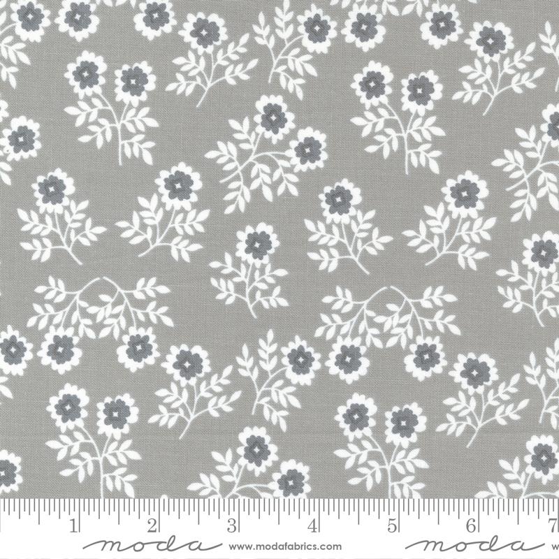 Nearly Wild Florals - Foggy - Quilt Fabric