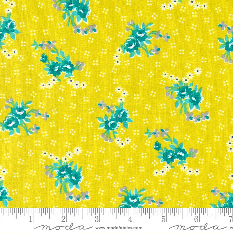 Festoon Florals - Sprout - Quilt Fabric